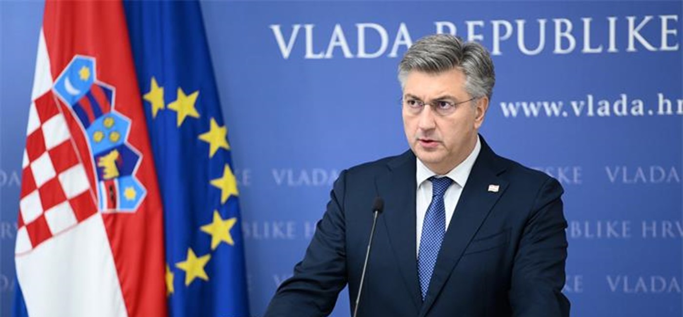 Plenković: Politički orkestriran prosvjed dijela ljudi iza kojih stoji nekoliko oporbenih političkih stranaka 